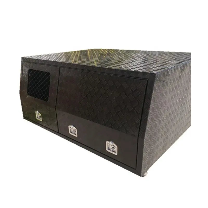High quality 1600mm aluminium canopy dog box
